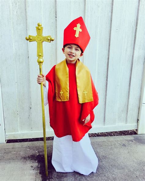 All Saints Day Costume for kids. Handmade. Saint Nicholas | All saints ...