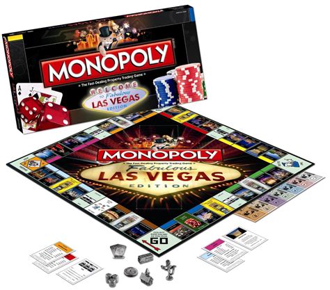 Monopoly: Las Vegas Edition - Board Games Messiah