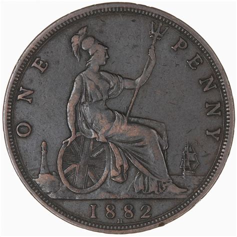 Penny 1882, Coin from United Kingdom - Online Coin Club