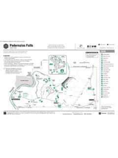 Pedernales Falls State Park Facility Map - Texas / pedernales-falls ...