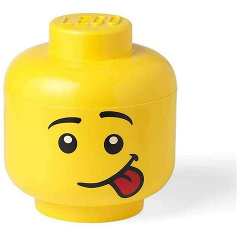 LEGO Mini 4 x 4.5 Inch Plastic Storage Head | Silly - Walmart.com ...