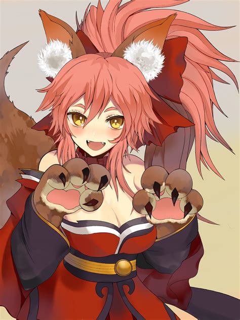 Fan art of Tamamo Cat! :3 : r/grandorder