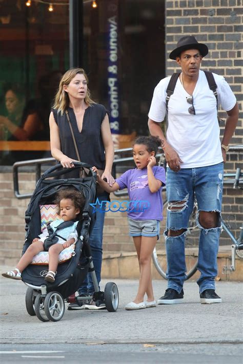 ellen pompeo with Daughters Stella and Sienna | Ellen Pompeo Raising Black Daughters To See ...