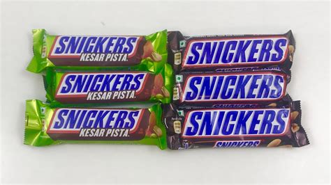 Snickers Vs. Snickers Kesar Pista 🍫 || Which is Best - YouTube