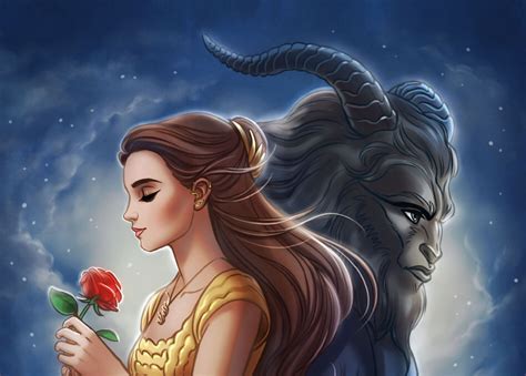 Belle And Beast Wallpapers - Wallpaper Cave