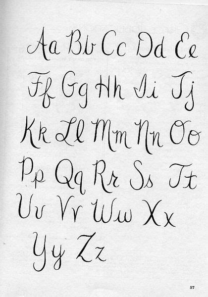 Alfabetos para Bordar e Pintar | Inscrição, Fontes de letras bonitas, Ideias de caligrafia