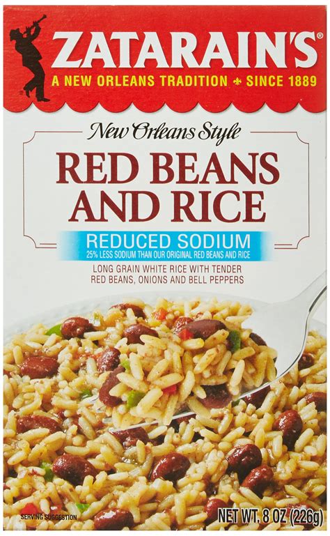 zatarain's red beans and rice with smoked sausage