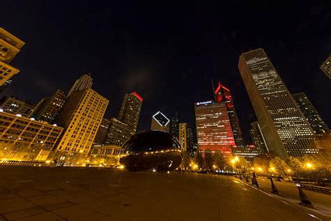 30+ Chicago Bean Night Stock Photos, Pictures & Royalty-Free Images ...