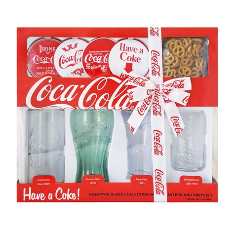 Coca-Cola Glass Collection Christmas Gift Set, 9 Pieces – Deal – BrickSeek