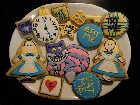 Alice In Wonderland Cookies - CakeCentral.com