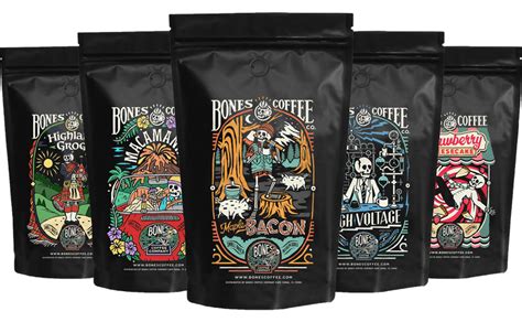 Coffee Samplers | Choose From 20+ Fun Flavors! | Bones Coffee Company