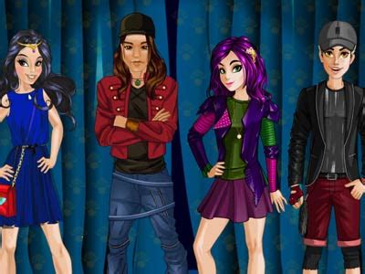 Descendants Dress Up - FreeGamesCasual.com