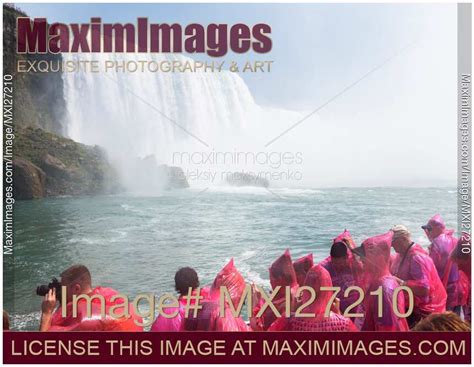 Photo of Boat ride at Niagara Falls | Stock Image MXI27210