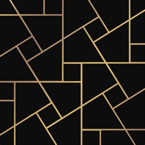 Premium Vector | Abstract premium black and gold geometric background