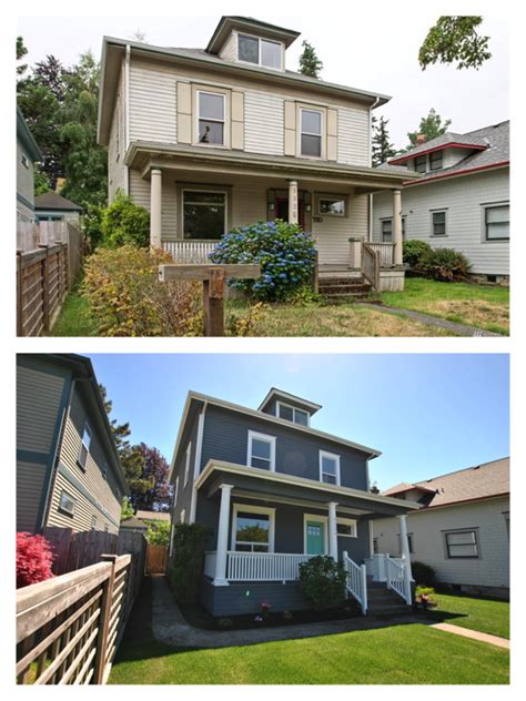 American Foursquare Renovation Before & After