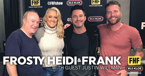 Heidi and Frank: Frosty, Heidi and Frank with guest Justin Willman