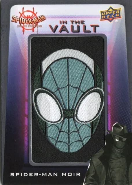 SPIDER-MAN INTO SPIDER-VERSE 2022 In The Vault Mask Patch VMP-4 Spider ...