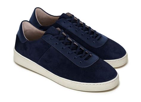 Blue Sneakers for Men in Suede