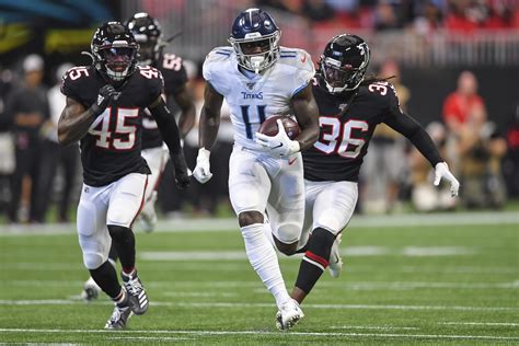 WATCH: Titans rookie AJ Brown roasts entire Falcons secondary on 55-yard TD