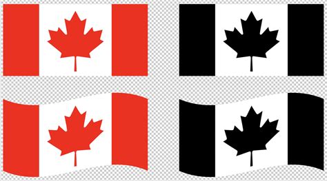 Canadian Flag Silhouette at GetDrawings | Free download