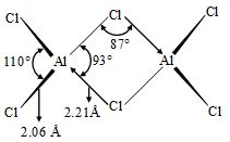 In Al 2 Cl 6, which statement is incorrect A. Six Al Cl bonds are of same length and two of ...