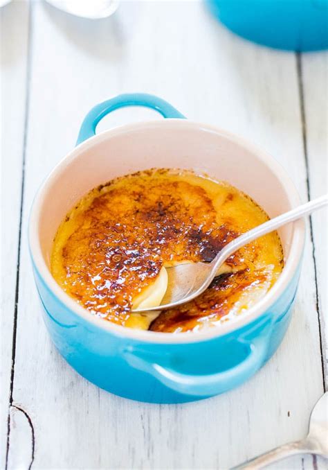 creme brulee with condensed milk