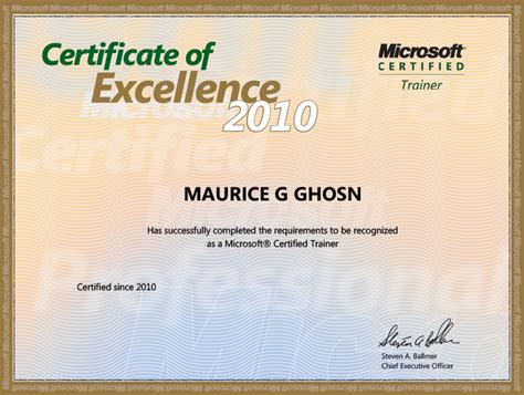 Microsoft Certified Trainer | A Lebanese MSCRM Blog