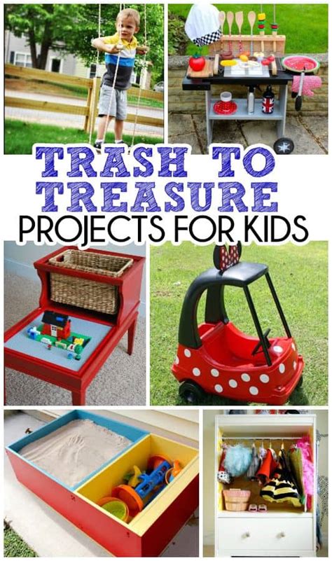 Trash to Treasure Projects for Kids