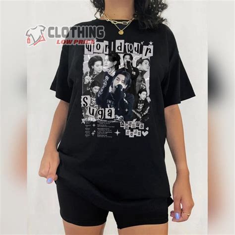 Vintage Suga Agust D World Tour Shirt, Suga D Day Tour 2023 Shirt ...