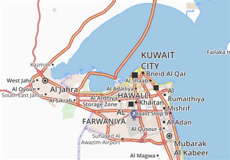 MICHELIN Al Shuwaikh Port map - ViaMichelin