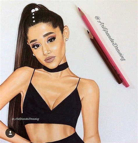 Pin by duaamuz123456 on Ariana Grande | Ariana grande drawings, Ariana ...