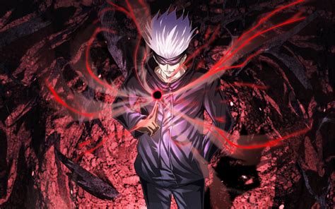 Download wallpaper 1280x800 satoru gojo, jujutsu kaise, anime, full hd ...