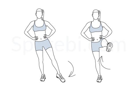 Standing Leg Circles | Illustrated Exercise Guide