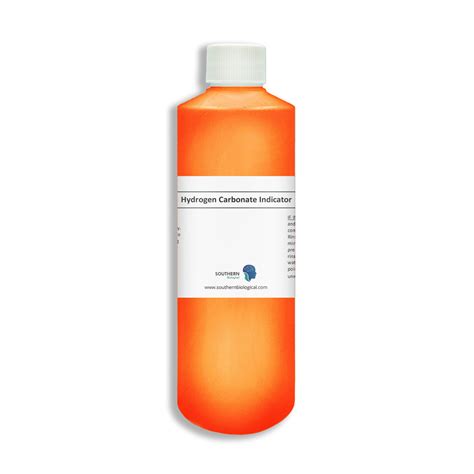 Hydrogen Carbonate Indicator 10 x Concentrate. Makes 500mL working solution - Southern Biological