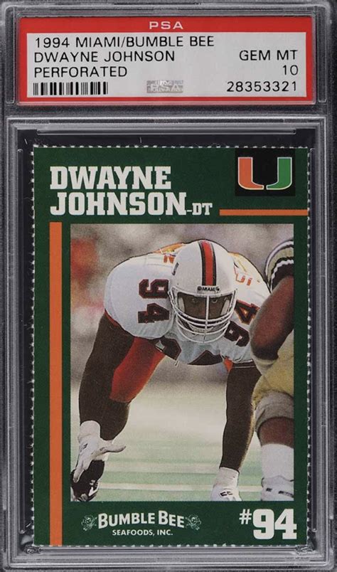 Dwayne “The Rock” Johnson Football Card Nets $45K - Boardroom