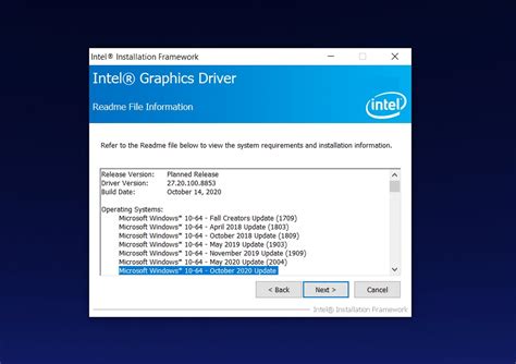 Intel releases new drivers for Windows 10 October 2020 Update