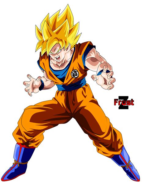 Goku Super Saiyan by ChronoFz on DeviantArt