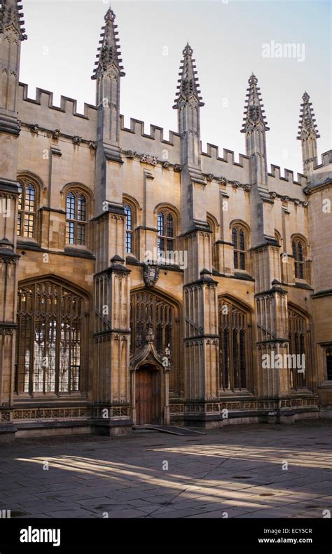 Bodleian Library Divinity School building architecture. Oxford, England ...