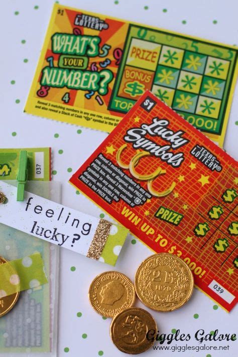 RAOK Lucky Lottery Tickets | Lottery ticket gift, Lottery tickets ...