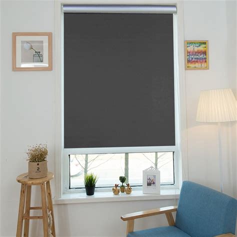 Mctech® thermal blackout roller blind, blackout roller blind with 'klemmfix' bracket, no ...