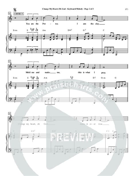 Change My Heart Oh God Sheet Music PDF (Eddie Espinosa) - PraiseCharts