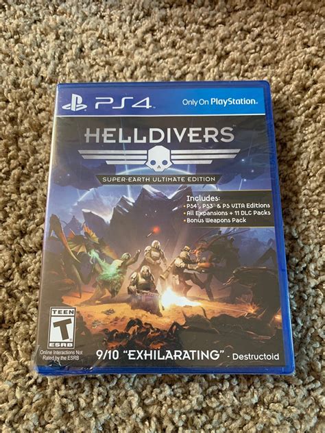 BRAND NEW! Helldivers for Sony PS4 on Mercari | Ps4 console, Ps4, Brand