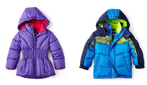 JCPenney Winter Clearance | Kids' Puffer Jackets for $11.99