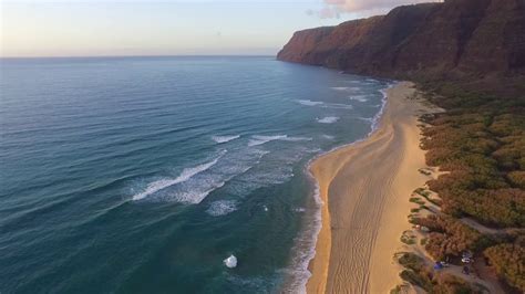 Polihale Beach at Polihale State Park. Kauai, Hawaii 2017 - YouTube