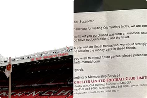 Manchester United intensify clampdown on ticket touts at Old Trafford