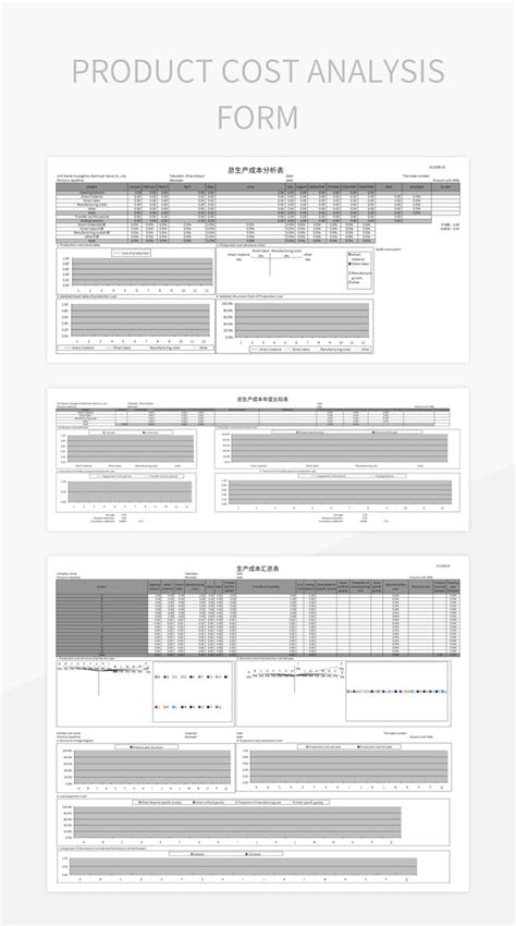 Cost Analysis Table Form Excel Template And Google Sheets File For Free ...