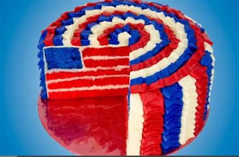 Foodista | How to Make a 4th of July Flag Cake