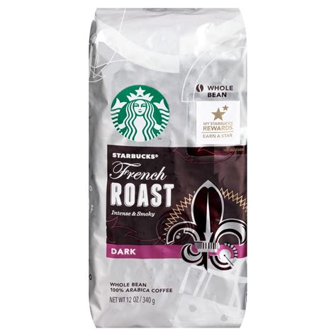 Starbucks French Roast Dark Roast Whole Bean Coffee - 12oz | Coffee ...