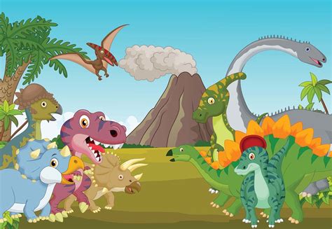 Cartoon Dinosaur Wallpapers - Wallpaper Cave