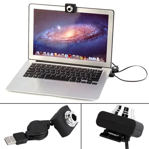 USB HD Webcam For Laptop Notebook Mini Video Head Computer Camera With ...